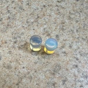 Opalite 2g double flare plugs